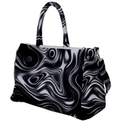 Wave Abstract Lines Duffel Travel Bag