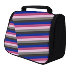 Stripey 9 Full Print Travel Pouch (small)
