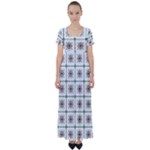DF Camilla Vago High Waist Short Sleeve Maxi Dress