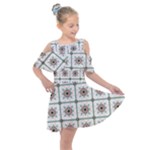 DF Camilla Vago Kids  Shoulder Cutout Chiffon Dress