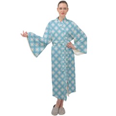 Df Albion Star Maxi Velour Kimono by deformigo