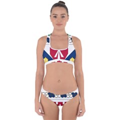 Coat Of Arms Of United States Army 111th Engineer Battalion Cross Back Hipster Bikini Set by abbeyz71