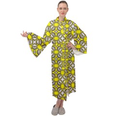 Df Fergano Maxi Velour Kimono by deformigo
