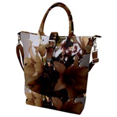 Lilies 1 1 Buckle Top Tote Bag by bestdesignintheworld