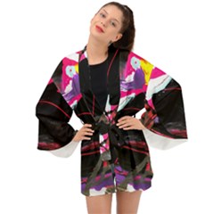 Consolation 1 1 Long Sleeve Kimono by bestdesignintheworld