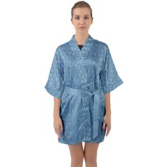 Df Normina Half Sleeve Satin Kimono  by deformigo