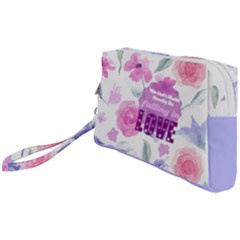 Falling In Love Wristlet Pouch Bag (small)
