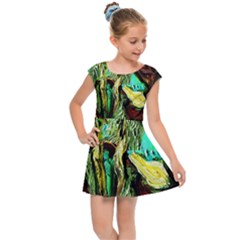 Texas Girl Kids  Cap Sleeve Dress by bestdesignintheworld