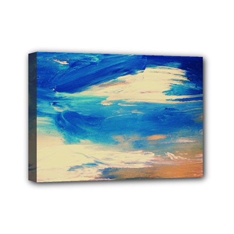 Skydiving 1 1 Mini Canvas 7  X 5  (stretched) by bestdesignintheworld