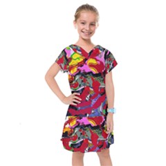 Faberge Chicken 1 1 Kids  Drop Waist Dress by bestdesignintheworld