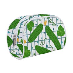 Seamless Pattern With Cucumber Makeup Case (small)