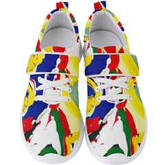 Africa As It Is 1 2 Men s Velcro Strap Shoes by bestdesignintheworld