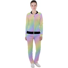 Pastel Goth Rainbow  Casual Jacket And Pants Set by thethiiird