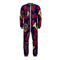 Roses French Horn  Onepiece Jumpsuit (kids) by BubbSnugg