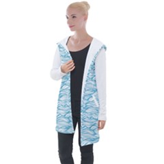 Abstract Longline Hooded Cardigan by homeOFstyles