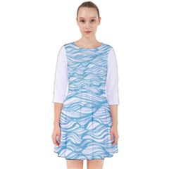 Abstract Smock Dress by homeOFstyles
