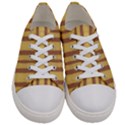 Tarija 016 Brown Yellow Men s Low Top Canvas Sneakers View1
