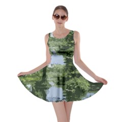 Away From The City Cutout Painted Skater Dress by SeeChicago