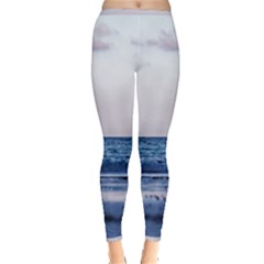 Pink Ocean Hues Inside Out Leggings by TheLazyPineapple