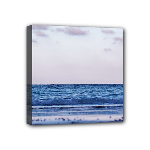 Pink Ocean Hues Mini Canvas 4  X 4  (stretched) by TheLazyPineapple