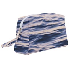 Ocean At Dusk Wristlet Pouch Bag (large) by TheLazyPineapple
