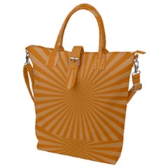 Background Graphic Modern Orange Buckle Top Tote Bag by Vaneshart