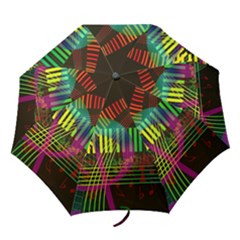 Music Piano Treble Clef Clef Folding Umbrellas by Vaneshart