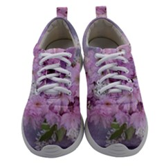 Nature Landscape Cherry Blossoms Women Athletic Shoes by Vaneshart
