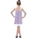 Cute Flowers - Imperial Purple Kids  Overall Dress View2
