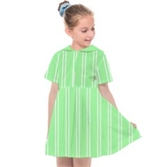 Nice Stripes - Mint Green Kids  Sailor Dress by FashionBoulevard