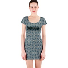 Pattern1 Short Sleeve Bodycon Dress by Sobalvarro