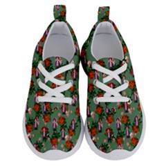 Fiola Pattern Green Running Shoes by snowwhitegirl