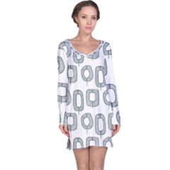 Forest Patterns 16 Long Sleeve Nightdress by Sobalvarro