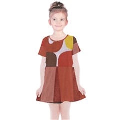 Sophie Taeuber Arp, Composition À Motifs D arceaux Ou Composition Horizontale Verticale Kids  Simple Cotton Dress by Sobalvarro