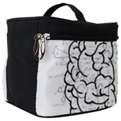 Brain Mind Psychology Idea Drawing Make Up Travel Bag (big) by Wegoenart