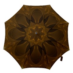 Fractal Design Background Pattern Hook Handle Umbrellas (small) by Wegoenart