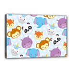 Animal Faces Collection Canvas 18  x 12  (Stretched)