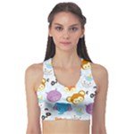 Animal Faces Collection Sports Bra