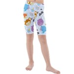 Animal Faces Collection Kids  Mid Length Swim Shorts