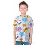 Animal Faces Collection Kids  Cotton Tee