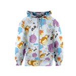 Animal Faces Collection Kids  Zipper Hoodie