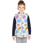 Animal Faces Collection Kids  Hooded Puffer Vest