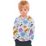 Animal Faces Collection Kids  Overhead Hoodie