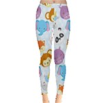 Animal Faces Collection Inside Out Leggings