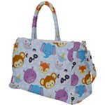 Animal Faces Collection Duffel Travel Bag