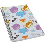 Animal Faces Collection 5.5  x 8.5  Notebook