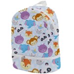 Animal Faces Collection Zip Bottom Backpack