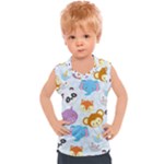 Animal Faces Collection Kids  Sport Tank Top