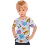 Animal Faces Collection Kids  Sports Tee