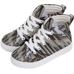Houses At Historic Center Of Florence, Italy Kids  Hi-top Skate Sneakers by dflcprintsclothing